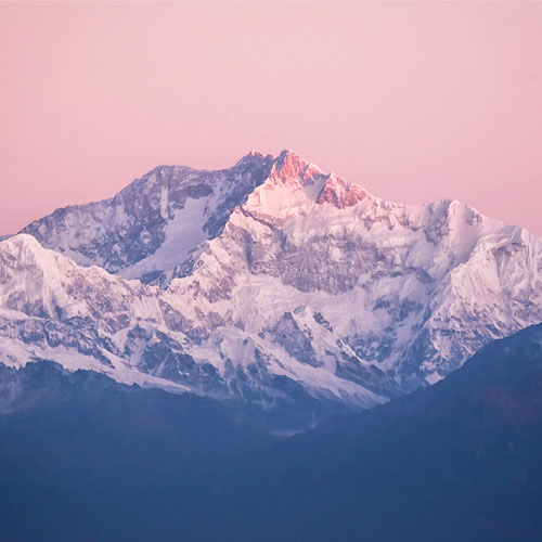 Sunrise over Kanchenjunga