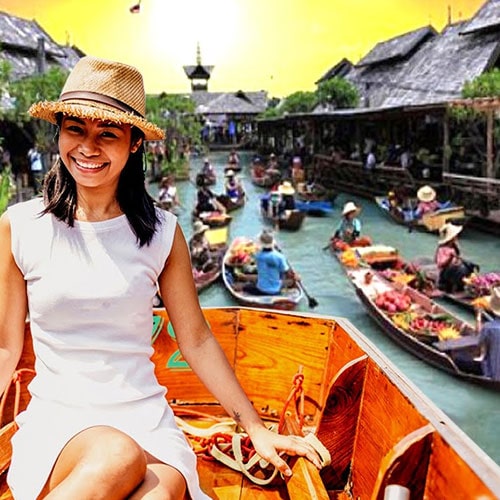 Visit A Floating Market